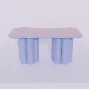 TABLE CLOUDY BLEUE