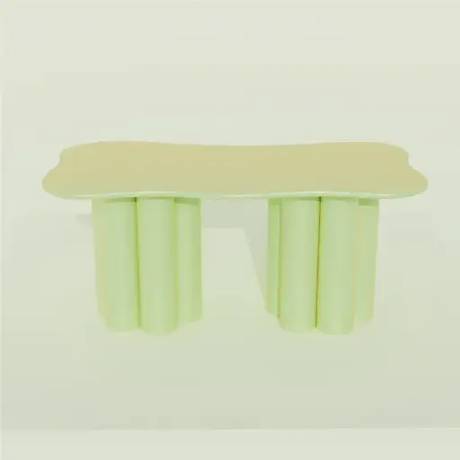 TABLE CLOUDY VERT