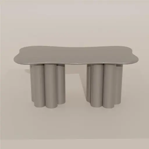 TABLE CLOUDY TAUPE
